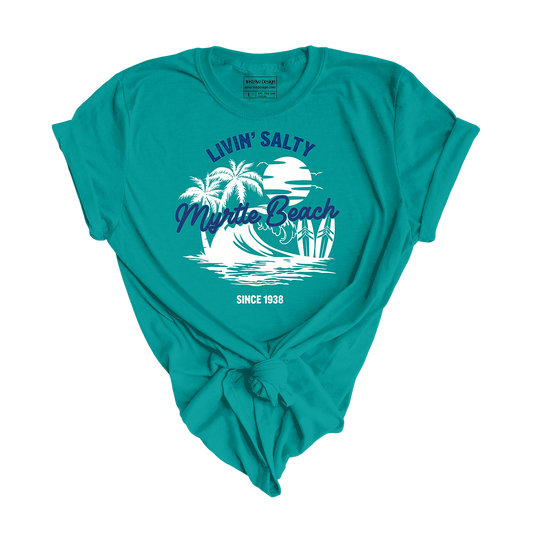 Livin Salty Myrtle Beach Tee T-Shirt