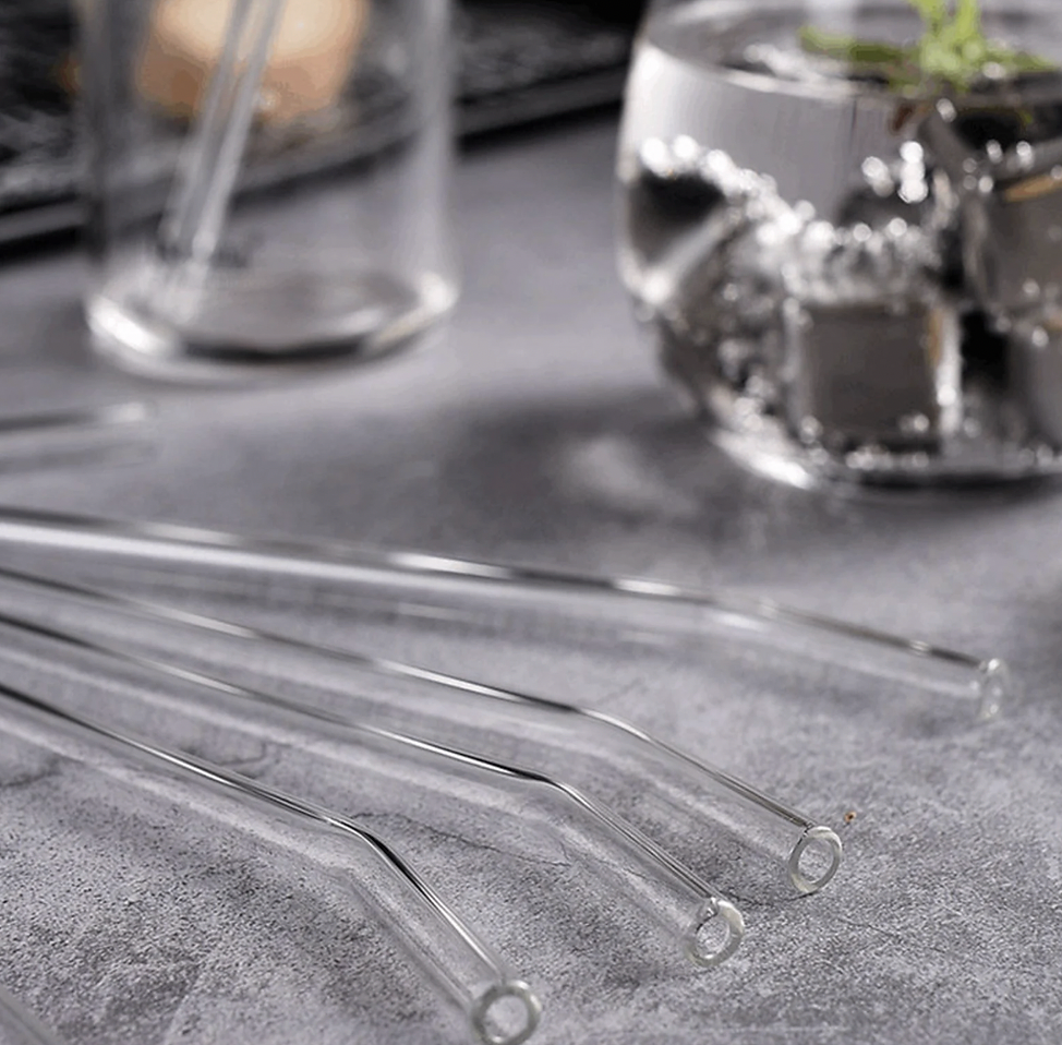 Reusable Glass Straw for Can Glasses