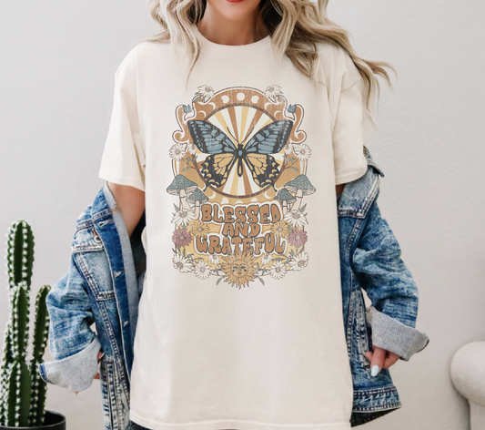 Blessed and Grateful Tee