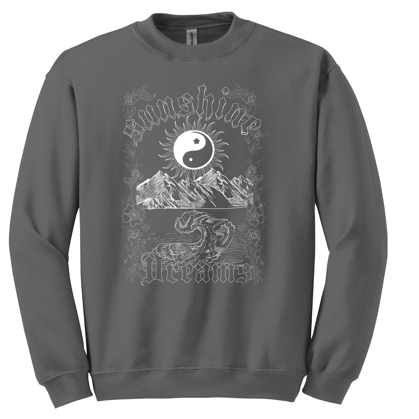 Sunshine Dreams Grey Crew