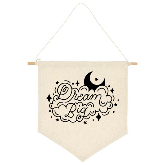 Dream Big Canvas Banner