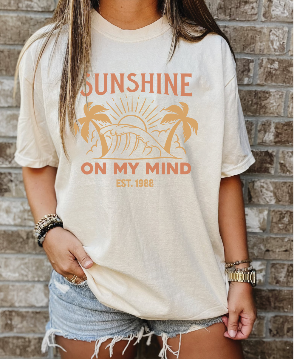 Sunshine on my mind Tee